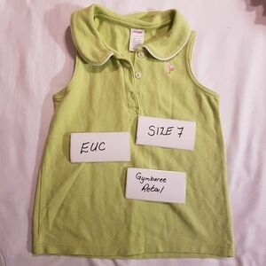 Gymboree girls size 7 top